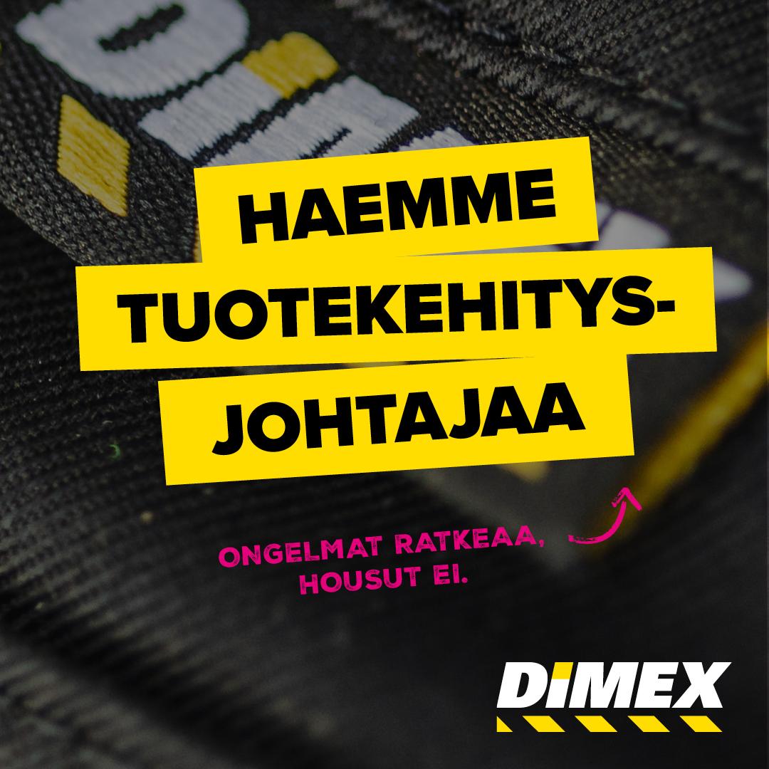 Hae Dimexin tuotekehitysjohtajaksi